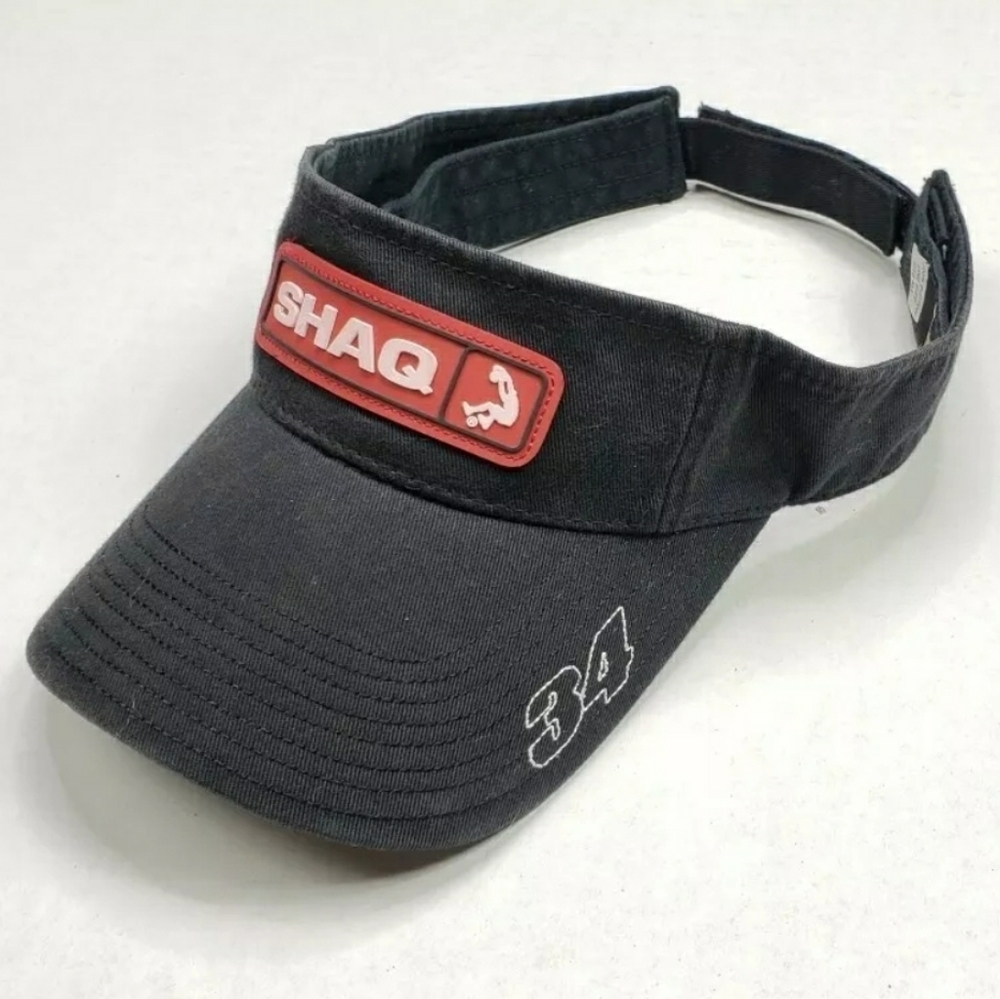 Shaquille O'neal NBA Lakers #34 Vtg Black Visor